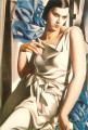portrait de mme m 1932 contemporain Tamara de Lempicka